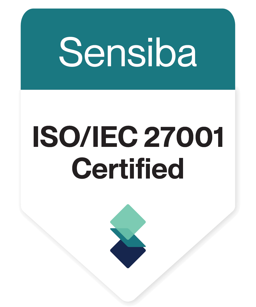 Sensiba ISO/IEC 27001 Certified