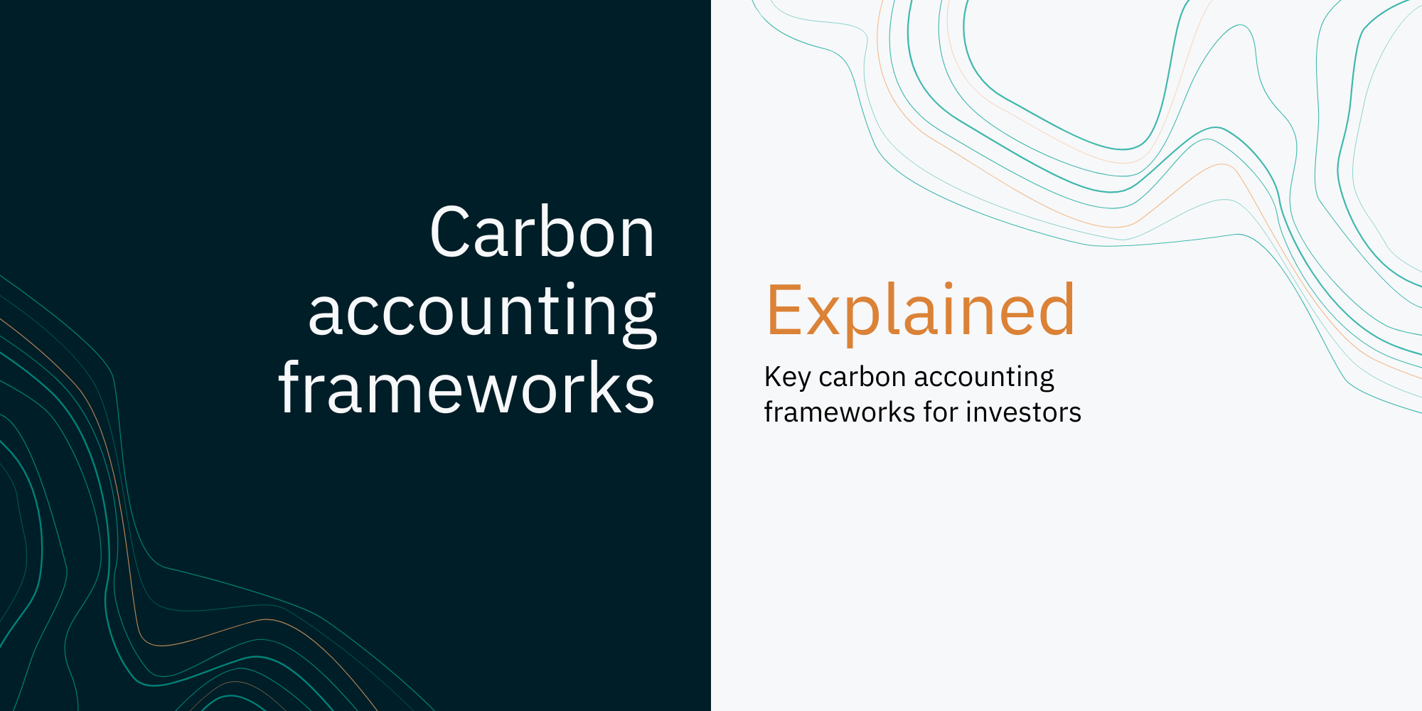 Key carbon accounting frameworks for investors, and how to use them featured image